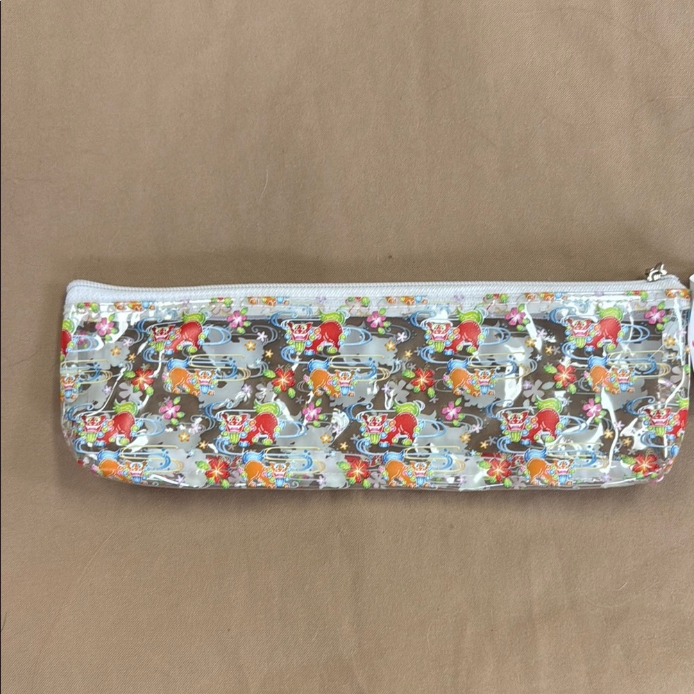 Floral Patterned Pencil Case